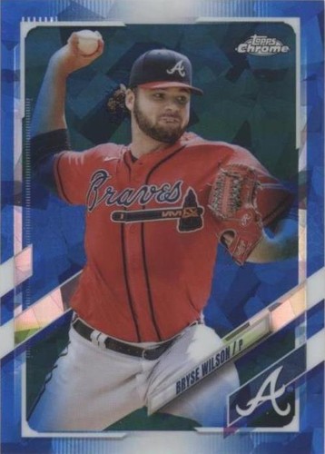 2021 Topps Chrome Update Series Sapphire Edition - Bryse Wilson #US91