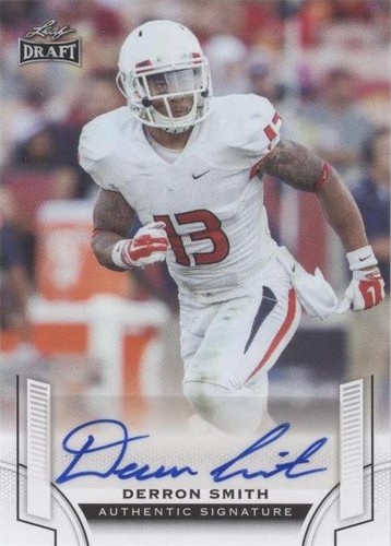 2015 Leaf Draft Derron Smith #BA-DS3