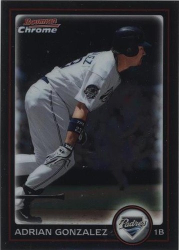 2010 Bowman Chrome - Adrian Gonzalez #48