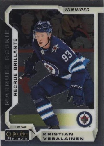 2018-19 O-Pee-Chee Platinum - Kristian Vesalainen #188