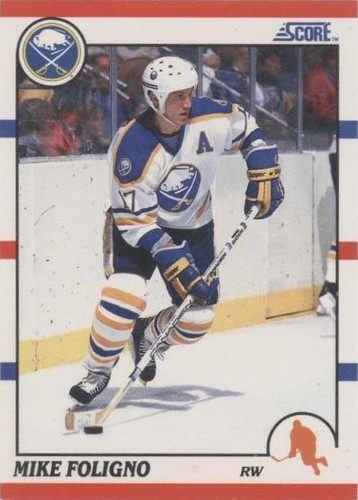 1990-91 Score - Mike Foligno #133
