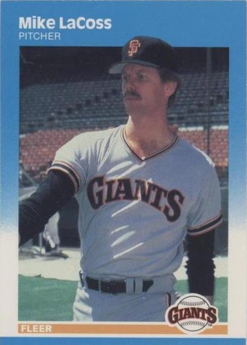 1987 Fleer - Mike LaCoss #277