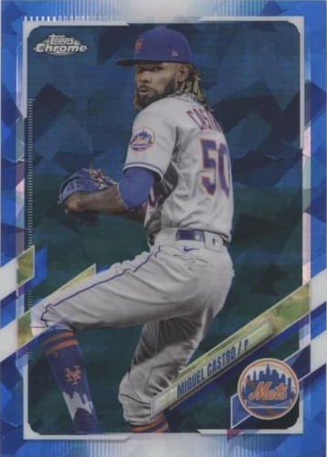 2021 Topps Chrome Update Series Sapphire Edition - Miguel Castro #US194