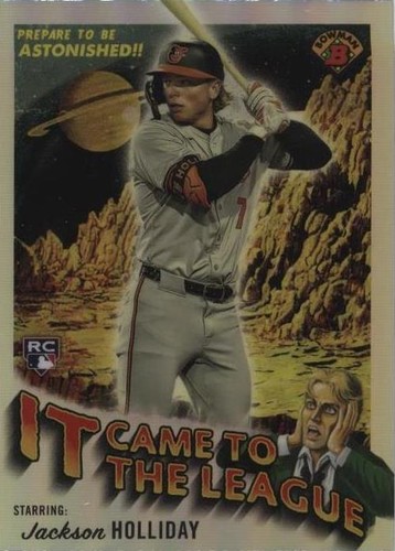 499枚限定 ジャクソン ホリデー サイン 2024 Bowman Chrom 2024 Bowman Chrome JACKSON HOLLIDAY Rookie Refractor /499