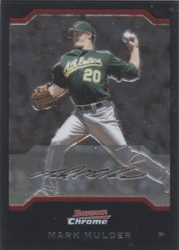2004 Bowman Chrome - Mark Mulder #91