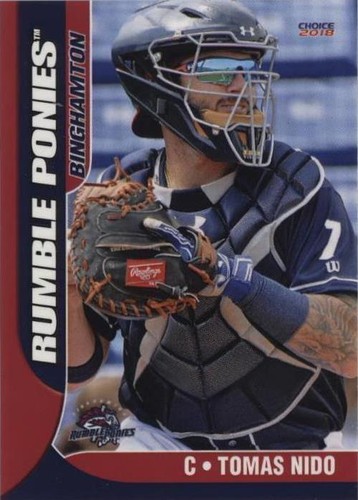 2018 Choice Binghamton Rumble Ponies - Tomas Nido #15