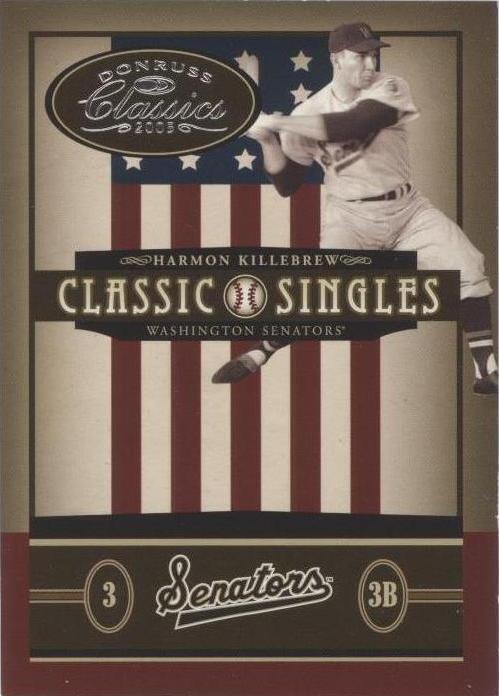 2005 Donruss Classics - Harmon Killebrew #CS-3
