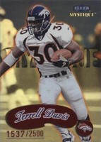 1999 Fleer Mystique Terrell Davis #155
