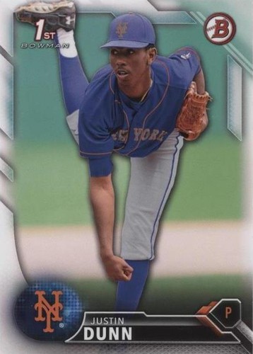 2016 Bowman Draft - Justin Dunn #BD-29