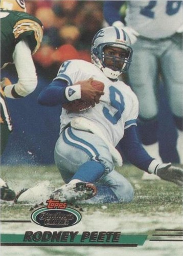 1993 Topps Stadium Club Rodney Peete #450