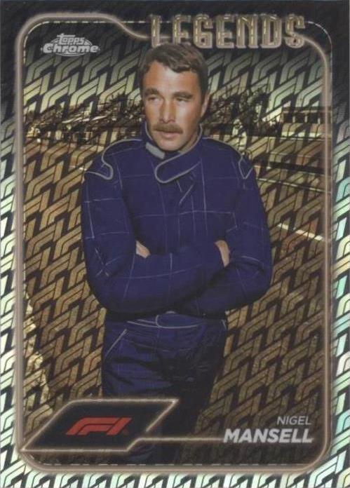 2024 Topps Chrome Formula 1 Logofractor Edition - Nigel Mansell #199