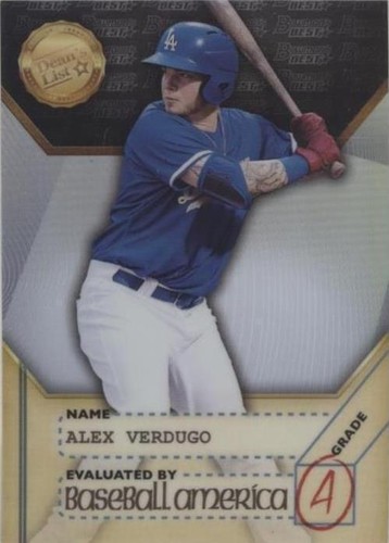 2017 Bowman's Best - Alex Verdugo #BADL-AV