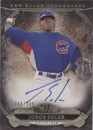 2015 Topps Tier One - Jorge Soler #NGA-JSO