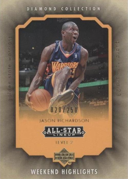 2004-05 Upper Deck All-Star Lineup - Jason Richardson #WH-JR