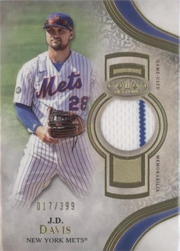 2021 Topps Tier One - J.D. Davis #T1R-JDA