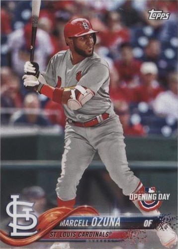 2018 Topps Opening Day - Marcell Ozuna #195