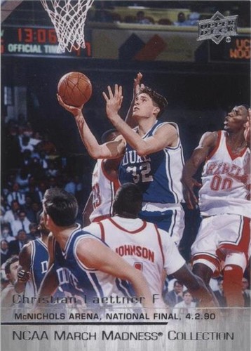 2014-15 Upper Deck NCAA March Madness Collection - Christian Laettner #CL-2