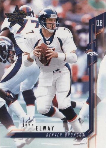 2001 Leaf Rookies & Stars John Elway #50