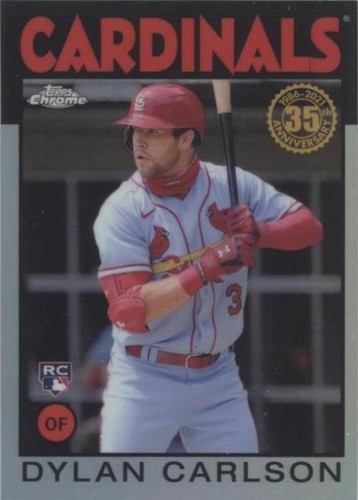 2021 Topps Chrome - Dylan Carlson #86BC-6