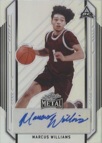 2021-22 Leaf Metal - Marcus Williams #BA-MW1