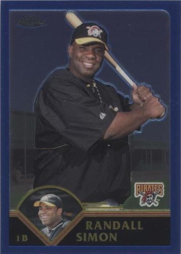 2003 Topps Chrome Traded & Rookies - Randall Simon #T6