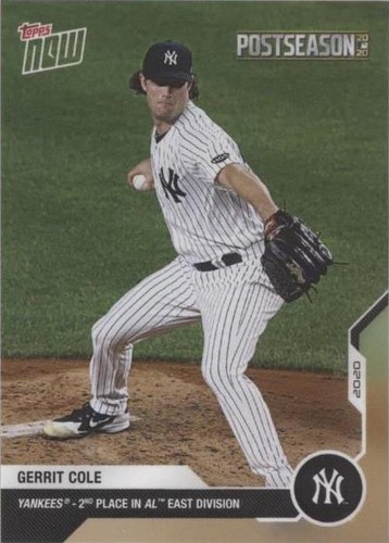 2020 Topps Now - Gerrit Cole #PS-51