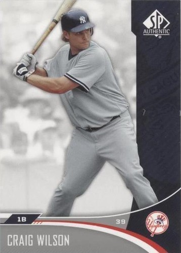 2006 SP Authentic - Craig Wilson #73