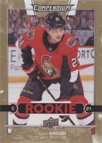 2017-18 Upper Deck Compendium - Logan Brown #866