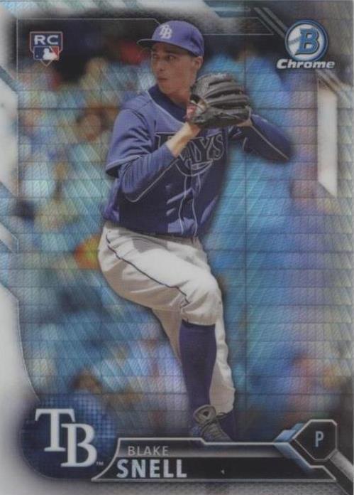 Convención Nacional Bowman Chrome 2016 - Blake Snell #BNR-48