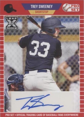 2021 Leaf Pro Set Baseball Blaster - Trey Sweeney #PS-TS1