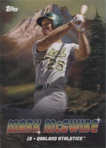 2023 Topps X Bob Ross The Joy of Baseball - Mark McGwire #PK-1