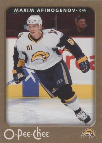 2006-07 O-Pee-Chee - Maxim Afinogenov #67