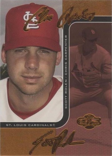 2006 Topps Co-Signers #78 Chris Carpenter St. Louis Cardinals NM