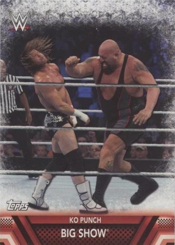 2017 Topps WWE Then Now Forever - Big Show #F-15