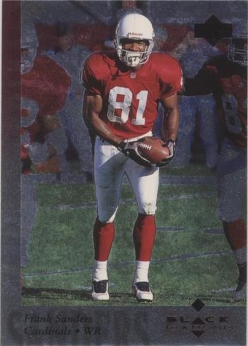1997 Upper Deck Black Diamond Frank Sanders #32
