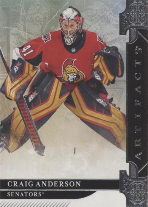 2019-20 Upper Deck Artifacts - Craig Anderson #37