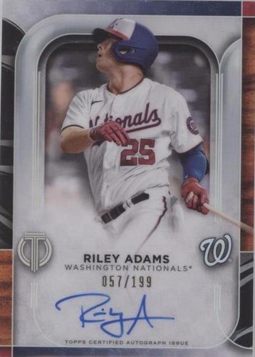 2022 Topps Tribute - Riley Adams #TA-RAD