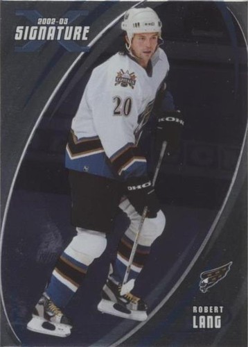 2002-03 In the Game Be A Player Signature Series - Robert Lang #030