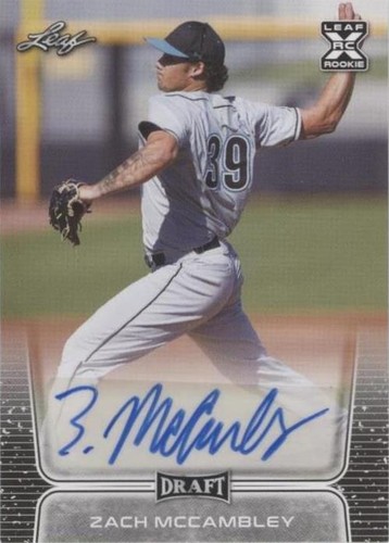 2020 Leaf Draft - Zach McCambley #BA-ZM1