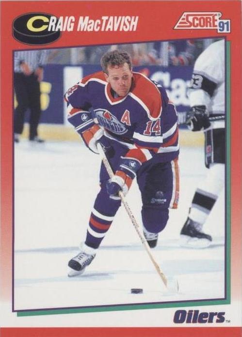 1991-92 Score Canadian - Craig MacTavish #202