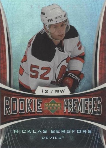 2007-08 Upper Deck Trilogy - Niclas Bergfors #158