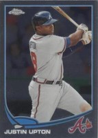 2013 Topps Chrome - Justin Upton #143
