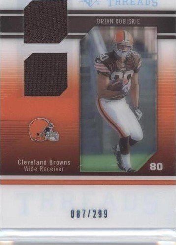 2009 SP Threads Brian Robiskie #RT-BR