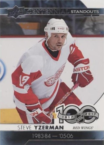2017-18 Upper Deck - Steve Yzerman #CS-19