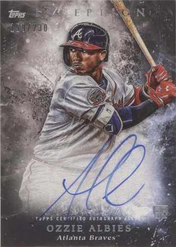 2018 Topps Inception - Ozzie Albies #RES-OA