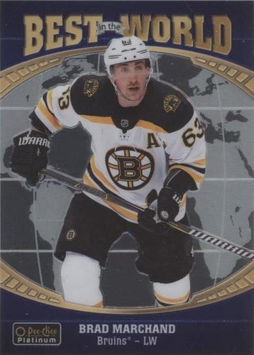 2019-20 O-Pee-Chee Platinum - Brad Marchand #BW-8