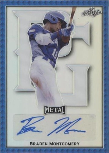 2020 Leaf Perfect Game All-American Classic - Braden Montgomery #BA-BM2