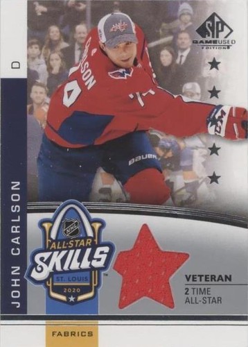 2020-21 Upper Deck SP Game Used - John Carlson #ASV-JC
