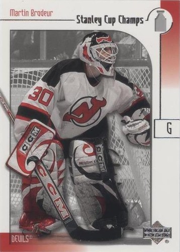 2001-02 Upper Deck Stanley Cup Champs - Martin Brodeur #78