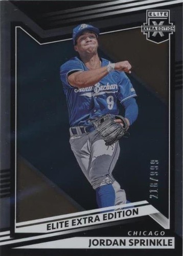 2022 Panini Elite Extra Edition - Jordan Sprinkle #131